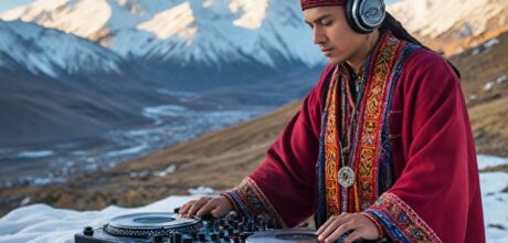 La fusión de música electrónica y cantos ancestrales andinos