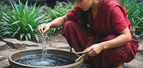 Rituales de purificación andina con agua sagrada: tradición y prácticas