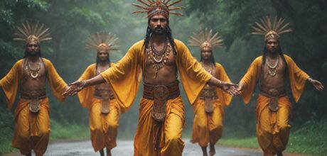 Las Danzas Ritualísticas en Honor a los Dioses de la Lluvia y el Sol: Un Viaje a la Espiritualidad Ancestral