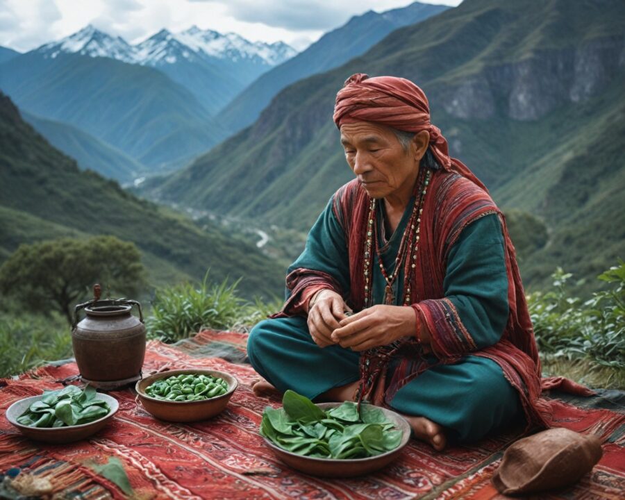 Cómo los viajeros andinos usan rituales de coca y ofrendas