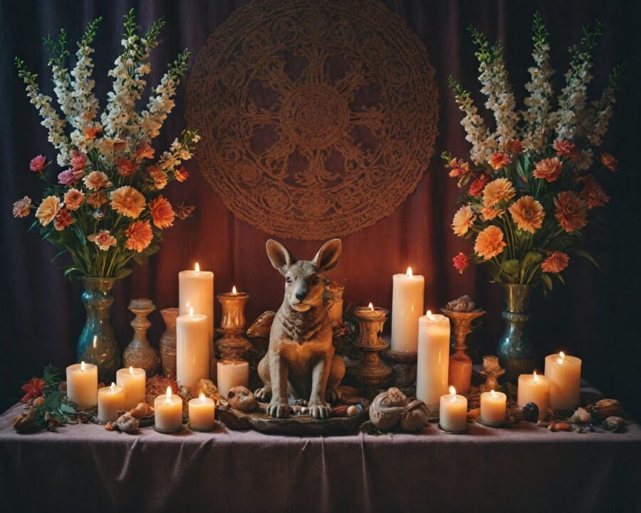 El simbolismo de las velas de grasa animal en ofrendas espirituales