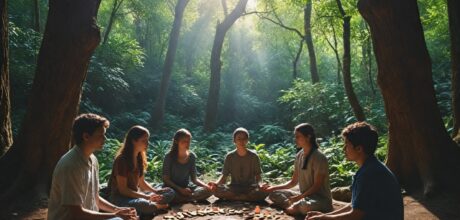 Cómo diseñar ceremonias espirituales para jóvenes activistas ambientales