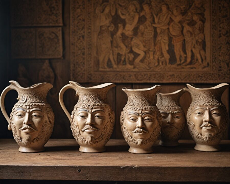 Historia y simbolismo de los cántaros ceremoniales antropomorfos