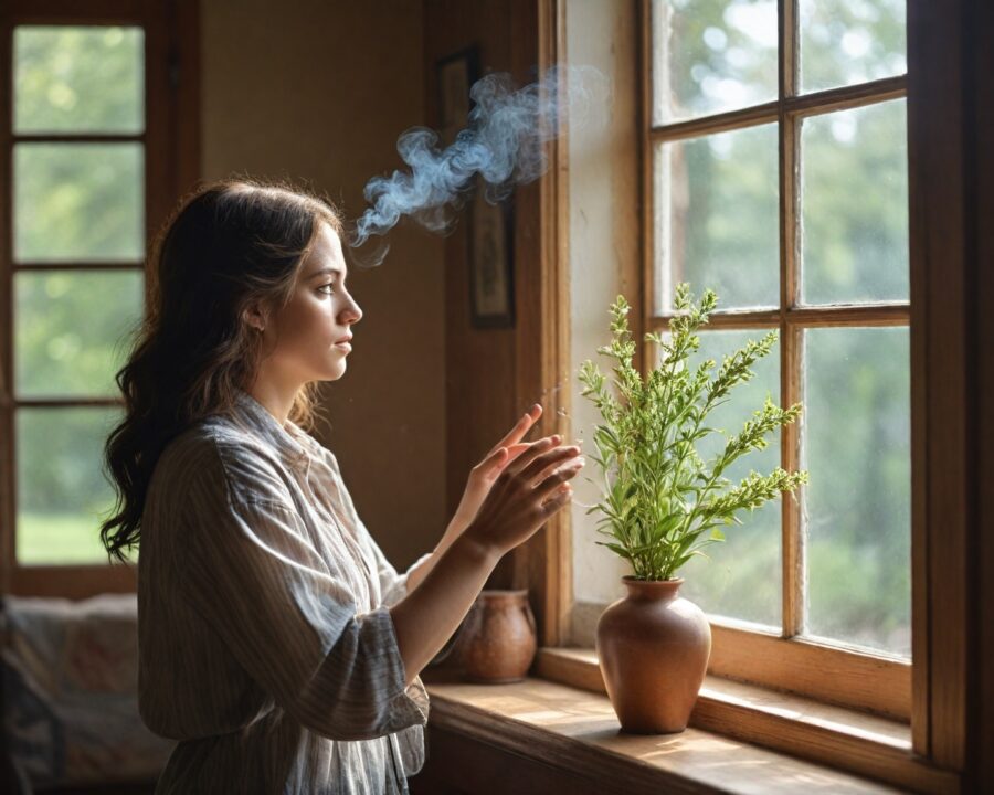 Cómo purificar casas y terrenos con sahumerios de hierbas nativas