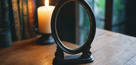 Cómo los antiguos usaban espejos de obsidiana en rituales oraculares