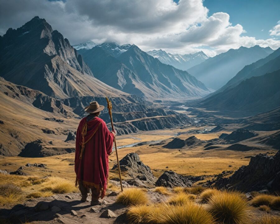 Relatos ancestrales sobre la vara de oro y el ombligo del mundo andino