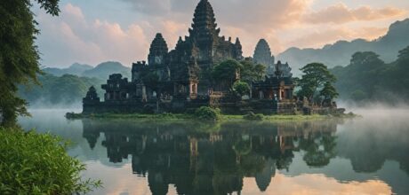 Cómo los antiguos veían las islas flotantes como refugios divinos