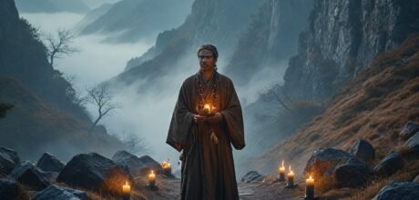 Rituales para pedir permiso al espíritu del camino antes de cruzar desfiladeros