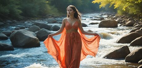 Cómo una diosa creó un río sagrado para fundar un pueblo