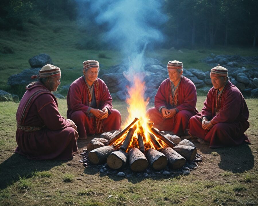 Ceremonias de iniciación espiritual en comunidades quechuas