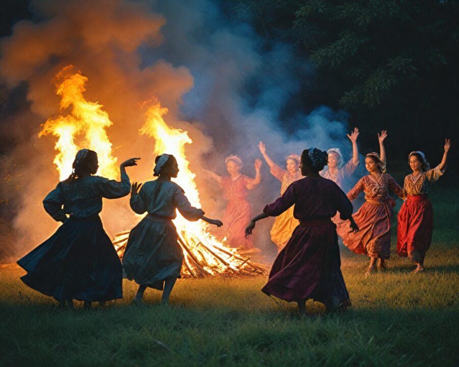 Leyendas de danzas que ahuyentan espíritus antes de la cosecha