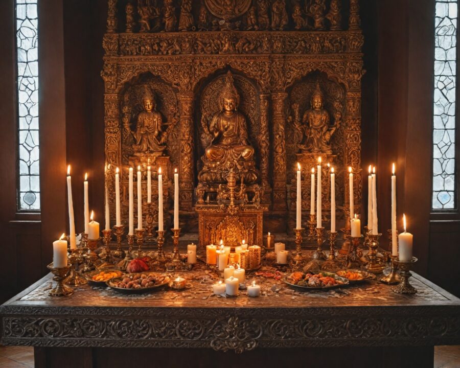 Cómo se preparaban las mesas rituales para apus tutelares