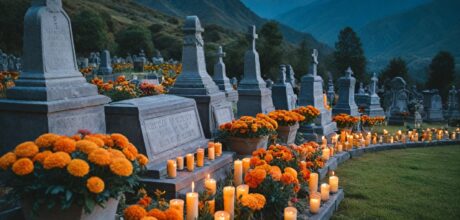 Rituales colectivos en cementerios andinos durante Todos los Santos