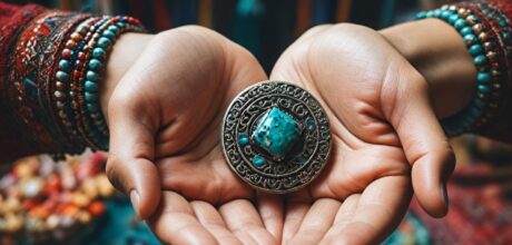 Uso moderno de amuletos y piedras andinas en mercados esotéricos