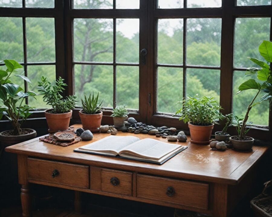 El significado y montaje de una mesa de despacho para Pachamama