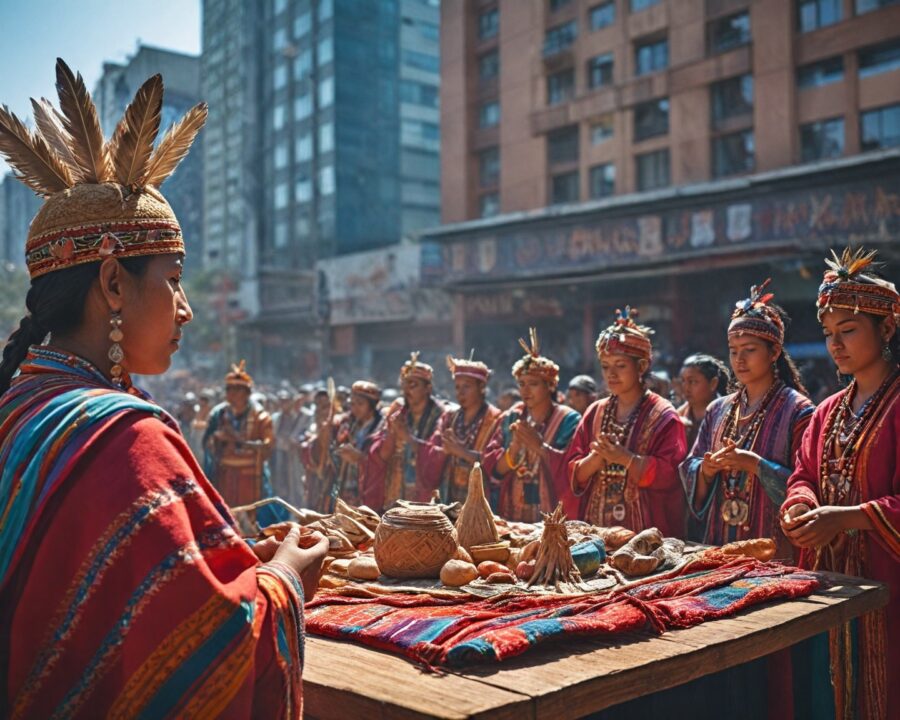 Cómo adaptar los rituales de agradecimiento a los Apus en festivales urbanos