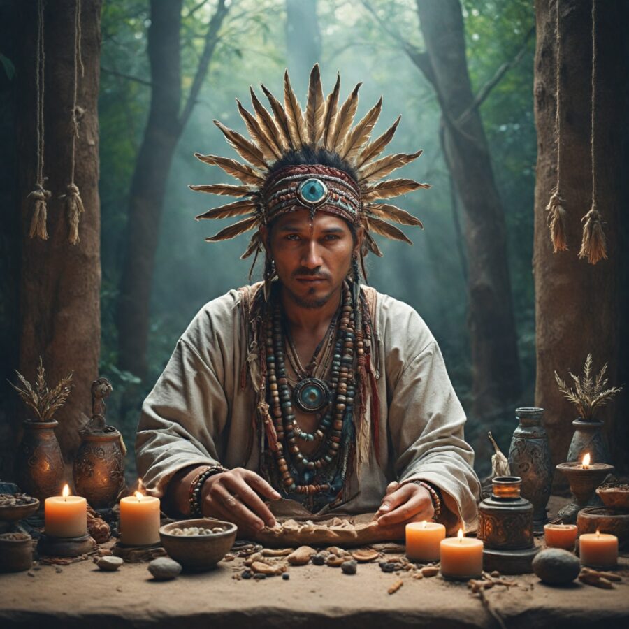 El papel de chamanes y curanderos en la sanación espiritual