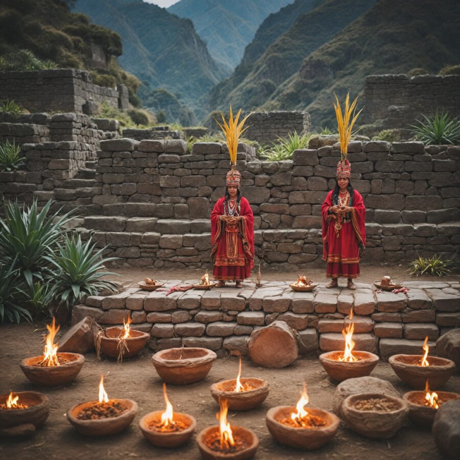 Ceremonias Incaicas: Rituales de Siembra y Cosecha en la Cosmovisión Andina