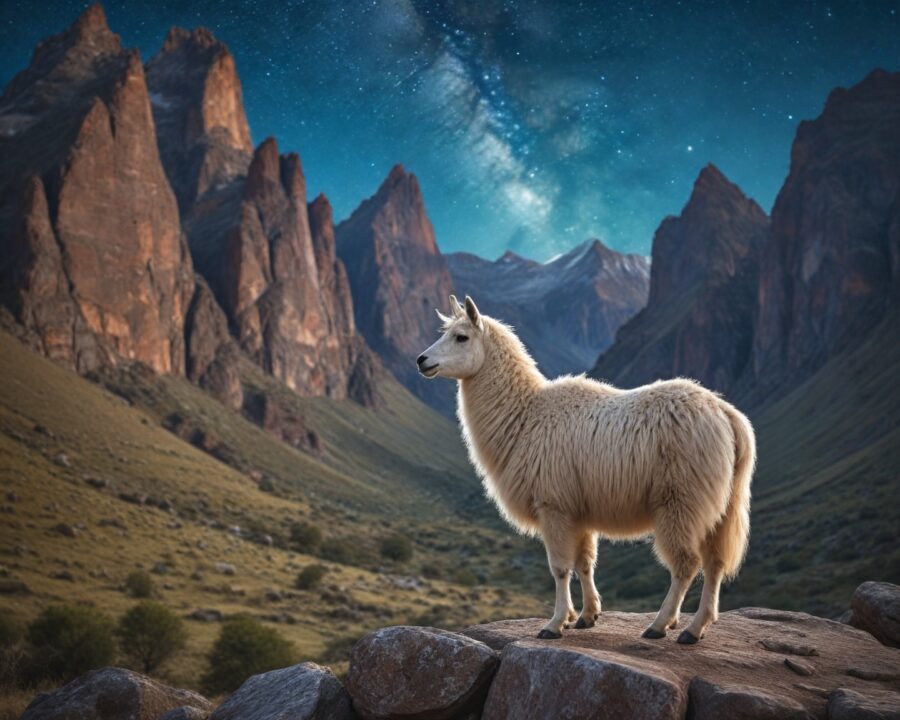 Historias de espíritus de llamas que visitan a sus pastores