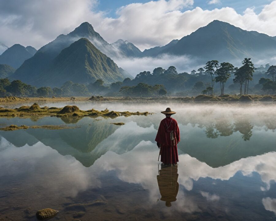 La leyenda del pueblo sumergido en una laguna andina
