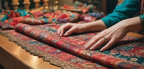 Cómo interpretar los colores de textiles rituales en fiestas