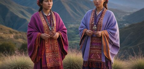 Rituales de protección energética antes de marchas feministas andinas