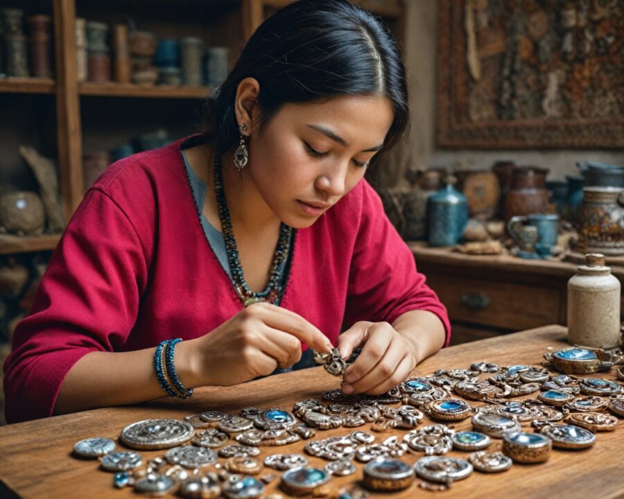 Influencia de los saberes rituales en el diseño de joyería contemporánea andina