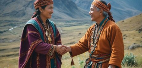 Cómo se realizaban pactos de reciprocidad entre comunidades andinas