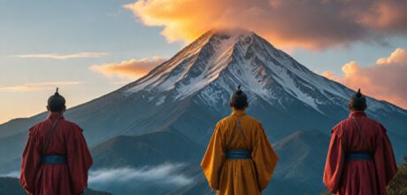 El relato de la montaña y los primeros sacerdotes solares