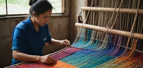 Simbolismo de serpientes en textiles sagrados andinos