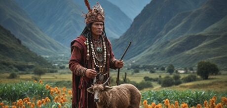 Cómo se utilizaban las conopas de animales en rituales agrícolas andinos