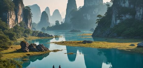 Cómo los antiguos creían que las islas flotantes eran sagradas