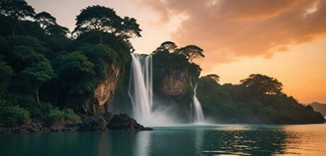 Creencias antiguas sobre islas flotantes como refugios divinos