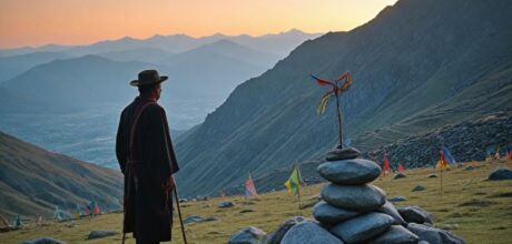 Historia de un pastor y el mensaje del viento en una apacheta