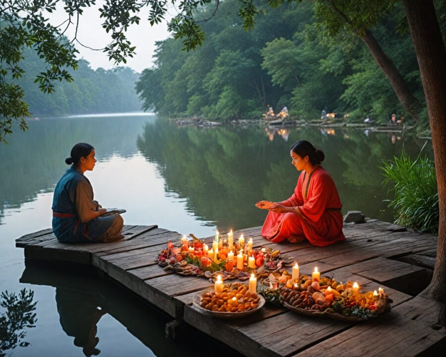 Cómo integrar ofrendas a lagunas en proyectos de ecoturismo