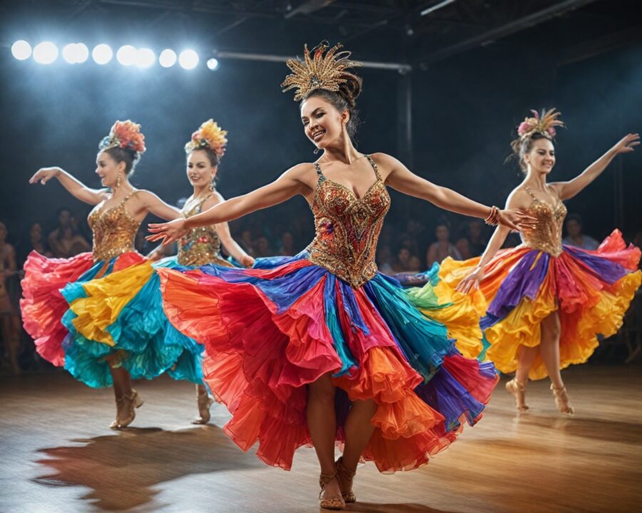 interpretación espiritual de colores en trajes de danzantes