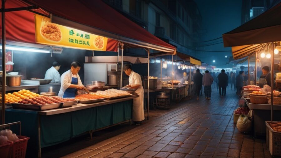 Apariciones en el Mercado Central nocturno