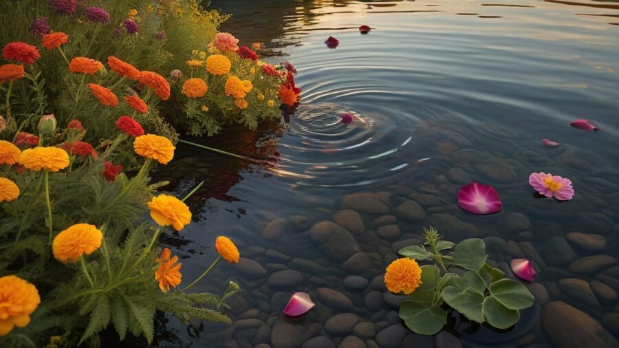 Ofrendas florales a los ríos: significado y tradición